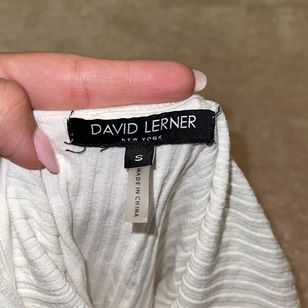 David Lerner White bodysuit - Picture 5 of 5